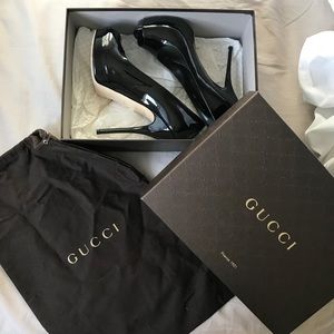 Black Gucci Heels
